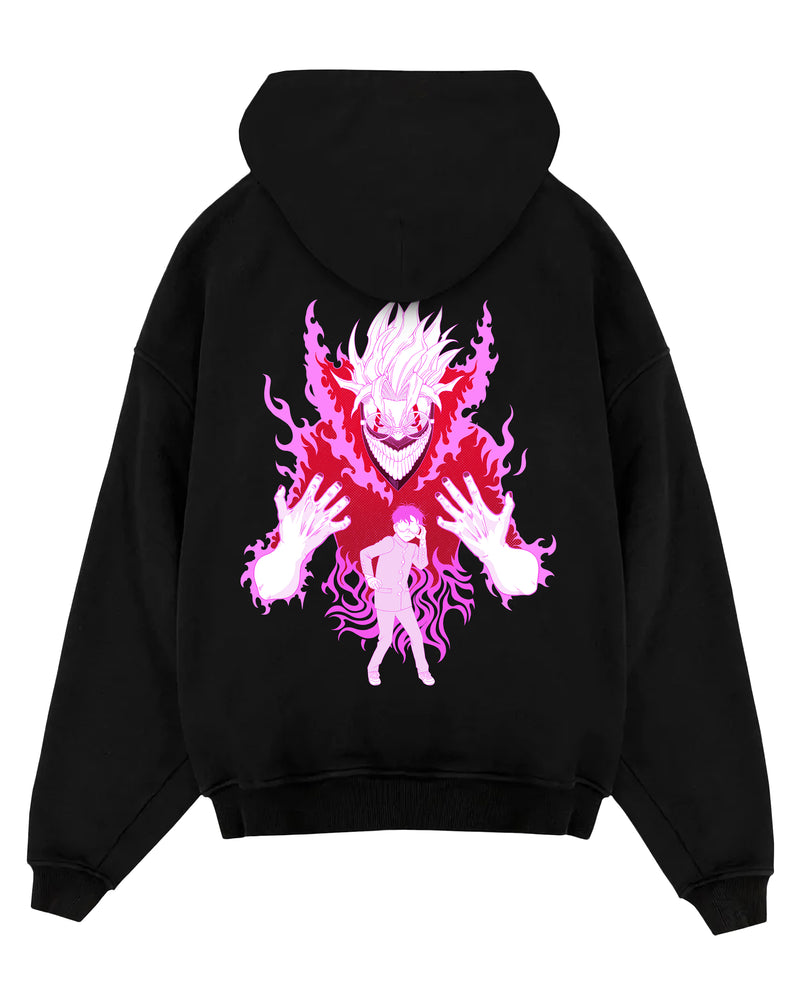 "Okarun X Turbo Granny" Oversize Hoodie