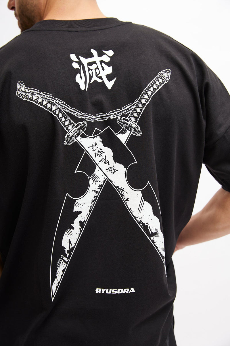 "Tengen X Swords" Oversize T-Shirt