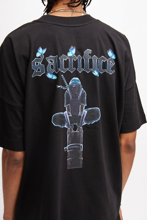 "Itachi X Butterfly" Oversize T-Shirt