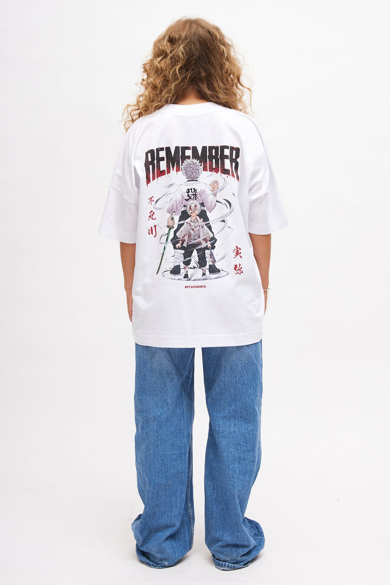 "Sanemi X Remember" Oversize T-Shirt