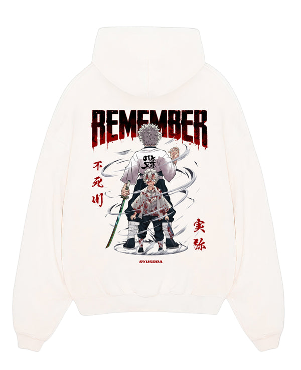 "Sanemi X Remember" Oversize Hoodie