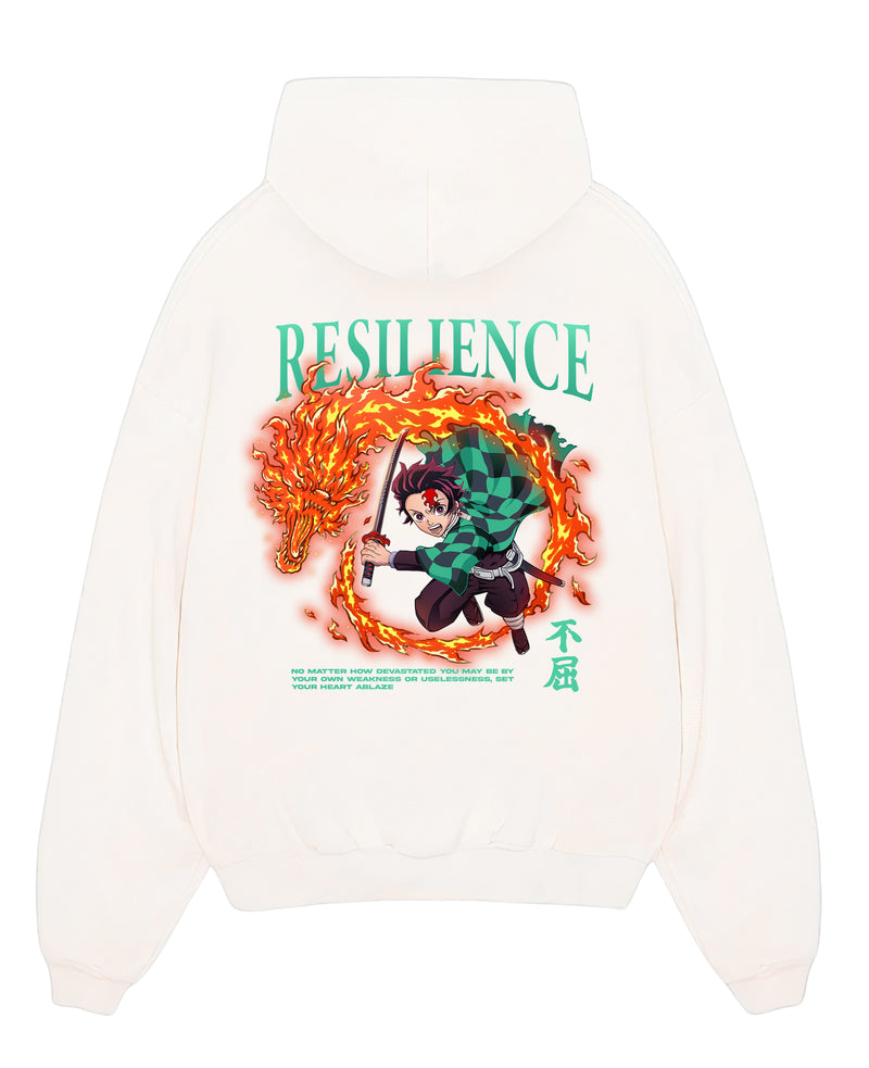 "Tanjiro X Resilience" Oversize Hoodie