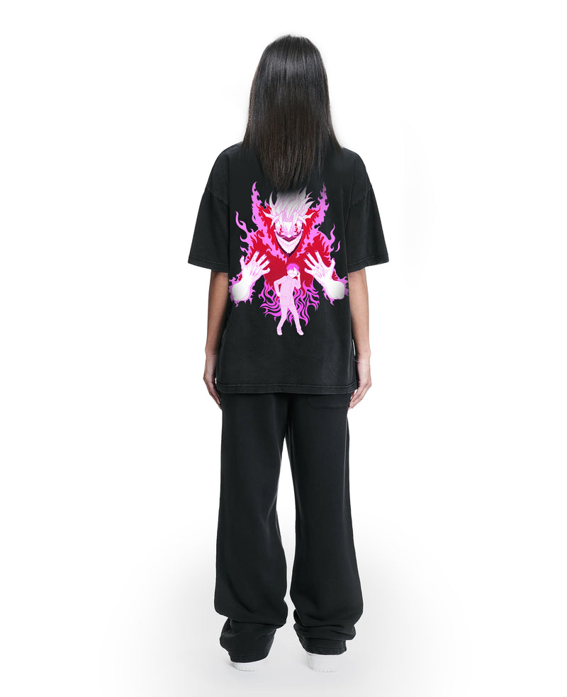 "Okarun X Turbo Granny" Oversize T-Shirt